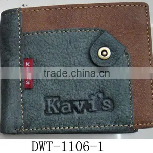 Fashion Hot Real Leather Patches Work Man Popular Notecase thumbnail-3