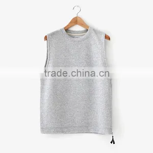 2016 Men's French Terry Vest Autumn Winter Tank Top for Gentlemen Thick Vest for Wiinter thumbnail-2