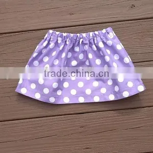 Polka Dot Cotton Skirt Children's Clothing Simplicity Baby Girl Summer Dress thumbnail-3