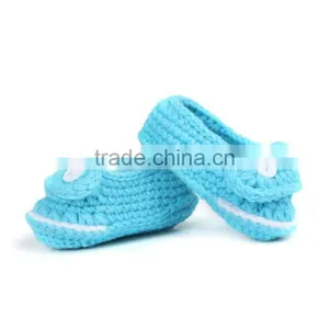 Big Mouth Frog Design Crochet Knitting Kids Shoes thumbnail-5
