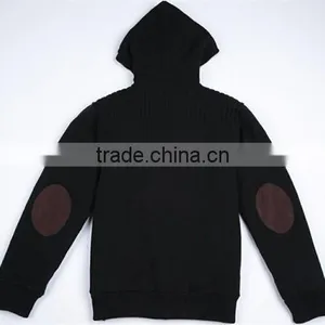 100% Cotton Men Hooded Cardigan Sweater Knitting Machine Price thumbnail-4