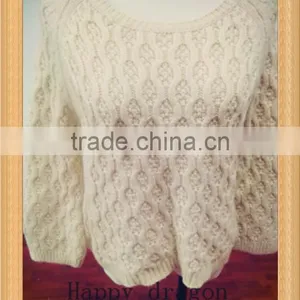 2014 Long Sleeve Fashion Lady/women Knit Sweater HD1707 thumbnail-1