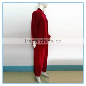 Factory Price Wholesale OEM Unisex Winter Warmth Tai Chi Kongfu Uniform Suit Art Uniform Chinese Kongfu Uniform thumbnail-3