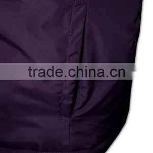 China Manufactory High Quality Stiff Neck Fitted Sleeveless Nylon Puffy Vest thumbnail-6