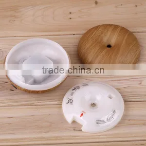 2015 HOT Wood Grain Aromatherapy Diffuser Air Humidifier LED Night Light Ultrasonic Humidifier Air Aroma Diffuser Mist Maker thumbnail-5