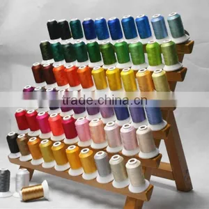 New Mini-King Spools Machine Embroidery Thread 100% Polyester Thread For Brother ,Janome 1000m*120 , Free Shipping thumbnail-6