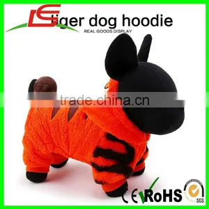 Wholesale Pet Cat Hoodies Dogs Clothes Tiger Design thumbnail-4