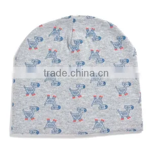 Spring&summer Korea Style 100%cotton Cute Boys&girls Horse Pattern Baby Fancy Beanie Hat thumbnail-3