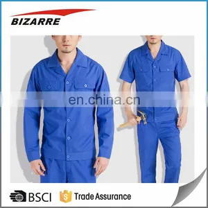 Hot Sale Custom Breathable Uniform Short Long Sleeve Coverall For Corporate thumbnail-1