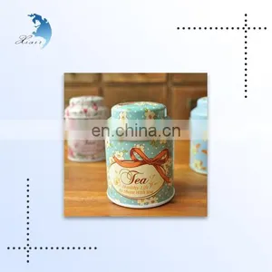 Wholesale Zakka Smart Small Scented Tea Tin Canister Food Storage Boxes thumbnail-1