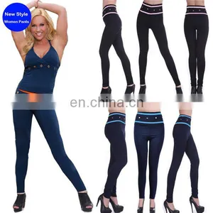 Sexy Ladies Yoga Pants Hot Sale in European, Wholesale Fitness Clothing for Sports thumbnail-4