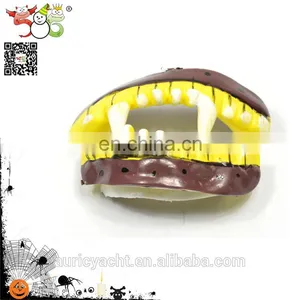 Multicolor Funny Halloween Plastic False Teeth Toy thumbnail-4
