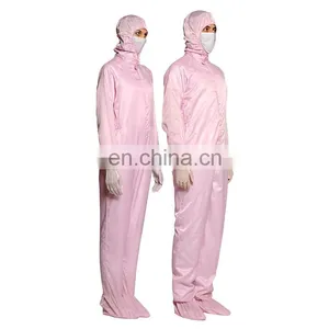 China Manufacturer ESD Cleanroom Suit thumbnail-2