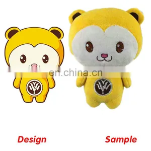 Wholesales Soft Marine Animals Custom Plush Toys Bulk For Crane Machines thumbnail-2