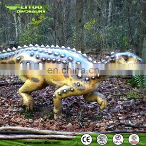 Life Size Dinosaur Animatronic Dinosaur Ankylosaurus Remote Control Walking Dinosaurs thumbnail-5