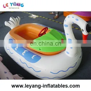 Inflatable Bumper Boat, Kids Electric Boat for Pool Game Rental thumbnail-5