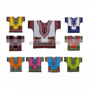 Women African Dashiki Shirt Kaftan Boho Hippe Gypsy Festival Tops Party Free Size Mexican Hippie Blouse Caftan Hippie Boho Dress thumbnail-2