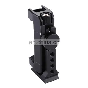 Mobile Accessories PULUZ 360 Degree Rotating Universal Phone Metal Clamp Holder Bracket Phone Holder thumbnail-2