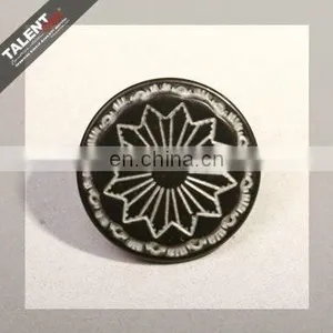 Custom Private Brand Name Logo Metal Jeans Wear Anti-brass Buttons thumbnail-6