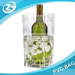 Reusable Plastic PVC Ice Chill Bag, Wine Ice Bag thumbnail-1