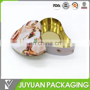 Special Heart Shaped Thin Metal Box Container thumbnail-1