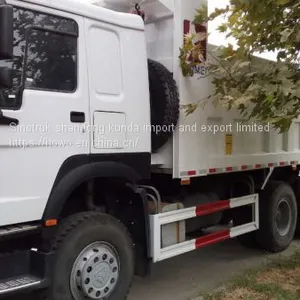 Sinotruk Howo Dump Truk 25tons Right Hands Driving for Sale thumbnail-3