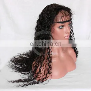 2014 Virgin Lace Wigs Natural Looking Beauty Virgin Brazilian Hair Full Lace Wig for Black Women thumbnail-1