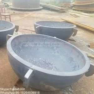 Steel Pipe End Steel Hemisphere Hemispherical Head thumbnail-1
