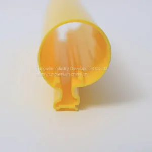 Custom PC PMMA PVC ABS PP PE Materials Plastic Extrusion Plastic Profiles thumbnail-3