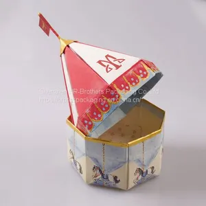 Handmade Print Cardboard Paper Chocolate Packaging Box thumbnail-3