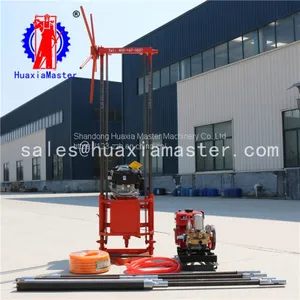 Supply Hand Pull Rope Start Gasoline Engine Power Portable Exploration Drill With High Pressure Fresh Water Pump Small Core Rig thumbnail-1