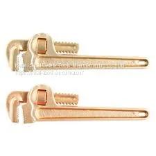 BeCu AlCu Non Sparking Tools Heavy Duty Pipe Wrench thumbnail-1