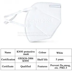 Washable 2ply Nonwoven Kn95-mask Kn95 Disposable Filter Face Mask thumbnail-3