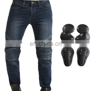 DiZNEW Bulk Wholesales Men's Super Biker Jeans Ripped Stretch Jeans Pants thumbnail-6