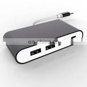 Aluminium Alloy PVC 4 in 1 Usb 2.0 Type c Adapter thumbnail-5