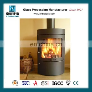 3mm-4.5mm Heat Resistant Ceramic Glass/ Stove Glass for Fireplace thumbnail-6