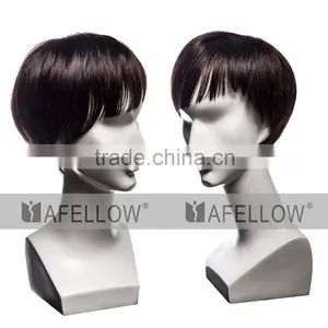 Abstract Head Mannequin Fashion Men Head Model Adults Hair Mannequins H1112 thumbnail-3