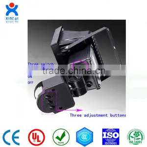 Solar Panel Supply Power Led Flood Light With PIR Motion Sensor thumbnail-2