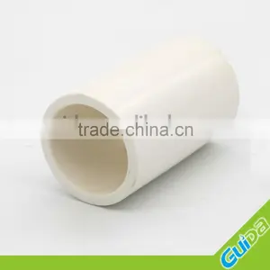 Swimming Pool Pipe Fitting Plain Socket White PVC thumbnail-2