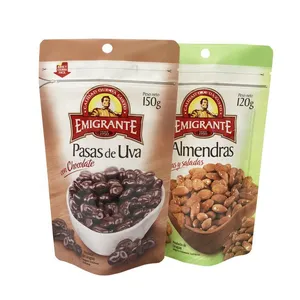 Digital Printing Machine Price Matte Plastic Stand up Zip Bag Dried Nuts Packaging Bags thumbnail-1
