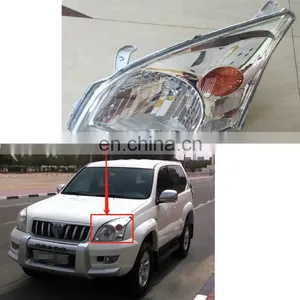 Halogen Head Lamp OEM 81170-6A051 81130-6A221 81170-6A061 81130-6A231 Headlight for Land Cruiser Prado 2003-2004 thumbnail-3