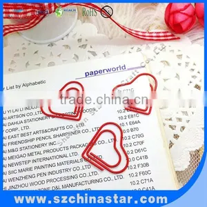 Beautiful Heart Shape PET Coated Paper Clip thumbnail-6