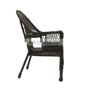 Hot Sale Indoor & Outdoor PE Rattan Wicker Arm Chair Patio Garden Furniture thumbnail-3