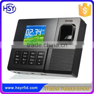TCP/IP Rfid Card Reader Fingerprint Authentication Rfid System Time Attendance Device thumbnail-1