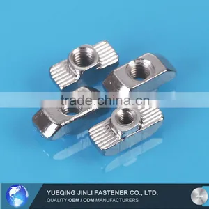 M3 M4 M5 Hammer Nut For 20 Series Aluminum Connector Nickel Plated Carbon Steel thumbnail-2