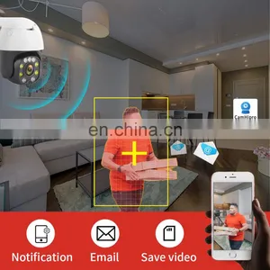 2MP IP Camera 4G SIM CARD 4X Zoom Security Outdoor Indoor PTZ 1080P HD CCTV Dome Surveillance Cam Motion Tracking CamHipro thumbnail-4
