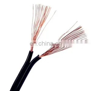 RVV Electrical Cable Wire 2 Cores 0.5 mm Flexible 2x0.75 Pvc Cable Flexible Flat Flexible Cables thumbnail-1