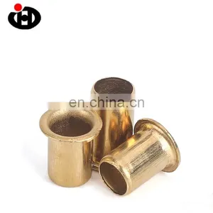 Aluminium Hollow Round Brass Tubular Rivets PCB Copper Rivets Can be Customized for Electronic Parts thumbnail-1
