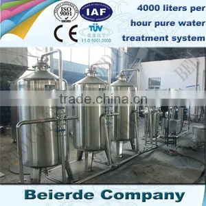 3-4 Tons per Hour Drinking Water Treatment Machine With Price thumbnail-1