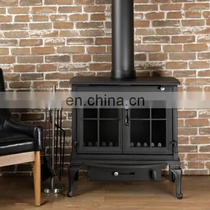 Stone Cheap TV Stand Home Smart Living Room Pellet Cast Iron Fireplaces thumbnail-2
